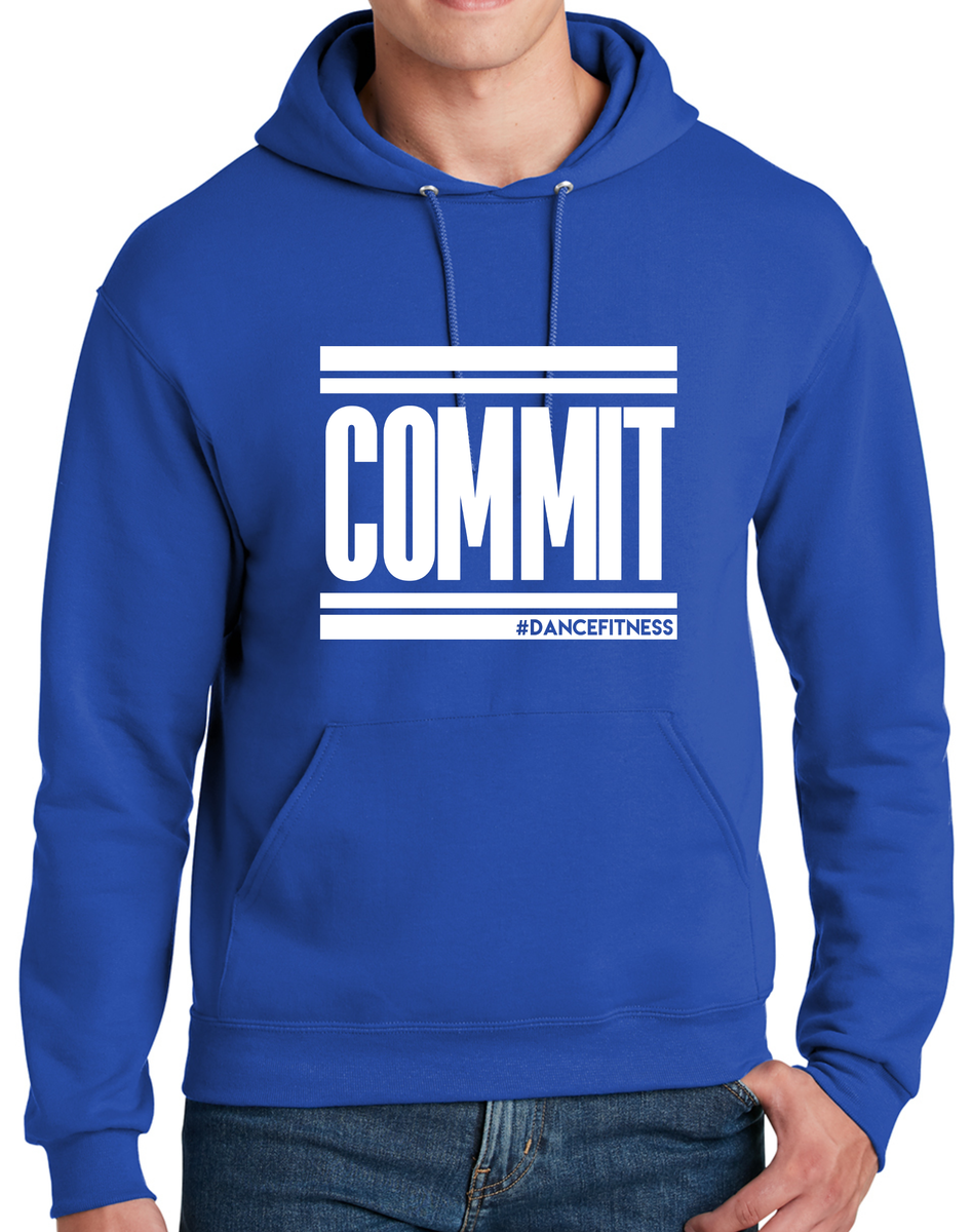 Blue COMMIT Hoodie CTY Swag Shop