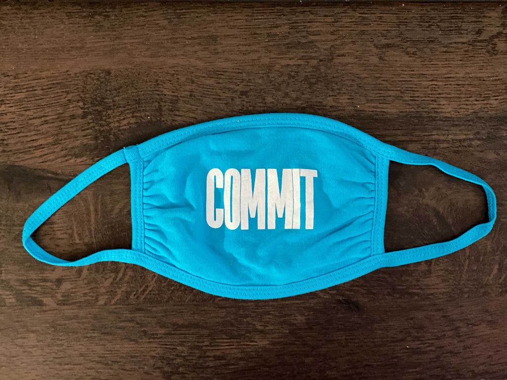 Teal COMMIT Mask